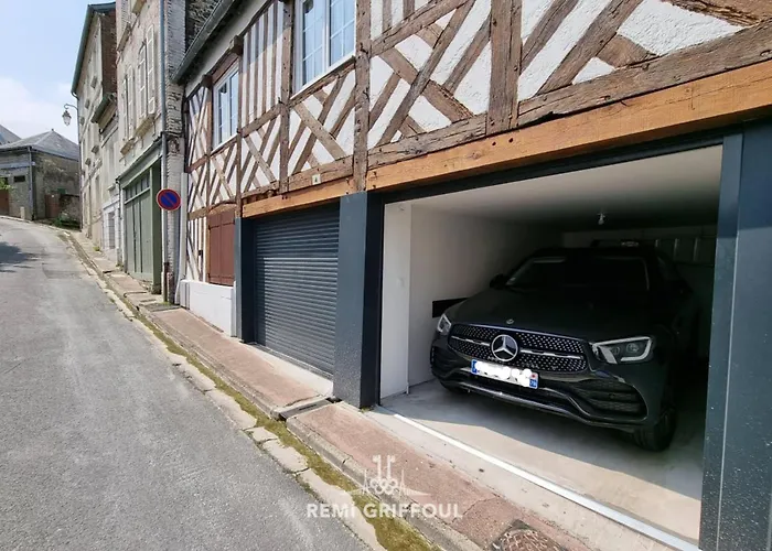 Apartamento Le Vannier Private Garage Balcony 2 Guests Honfleur